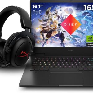 Prenosnik HP Omen 16 16-U0003N + HyperX Cloud 2 / i7 / RAM 32 GB / SSD Disk / 16,0″ WUXGA