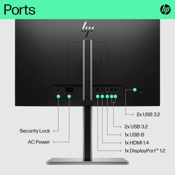 Monitor HP E22 G5 54,6 cm (21,5″) FHD IPS LED 75 Hz - Image 2