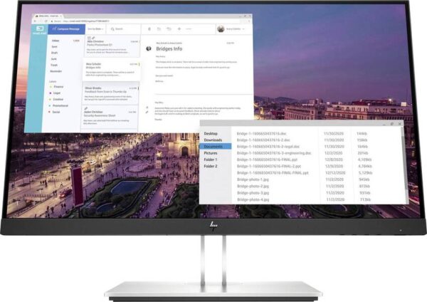 Monitor HP E23 G4 58,4 cm (23″) FHD IPS LED