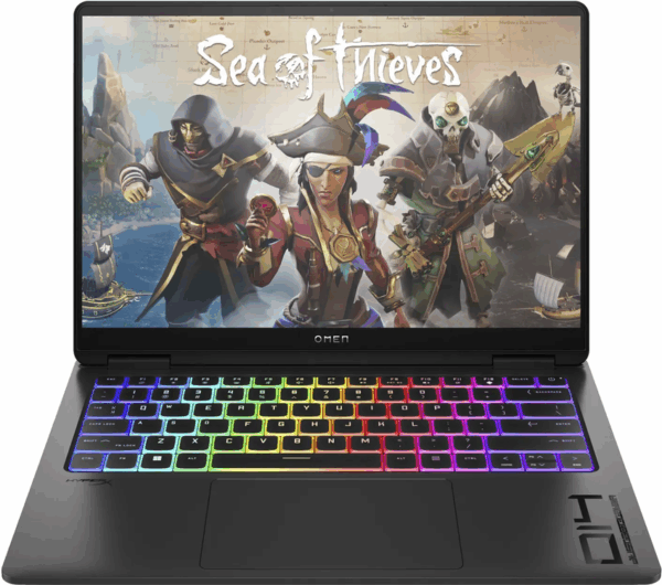 Prenosnik HP OMEN Transcend 14-fb0004ns | Ultra 7 155H | GeForce RTX 4060 (8 GB) / Ultra 7 / RAM 16 GB / SSD Disk / 14,0″ 2.8K