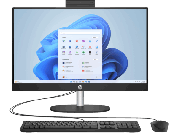 Računalnik HP All-in-One 24-cr0041na | AMD Ryzen 7000s series / AMD Ryzen™ 3 / RAM 8 GB / SSD Disk