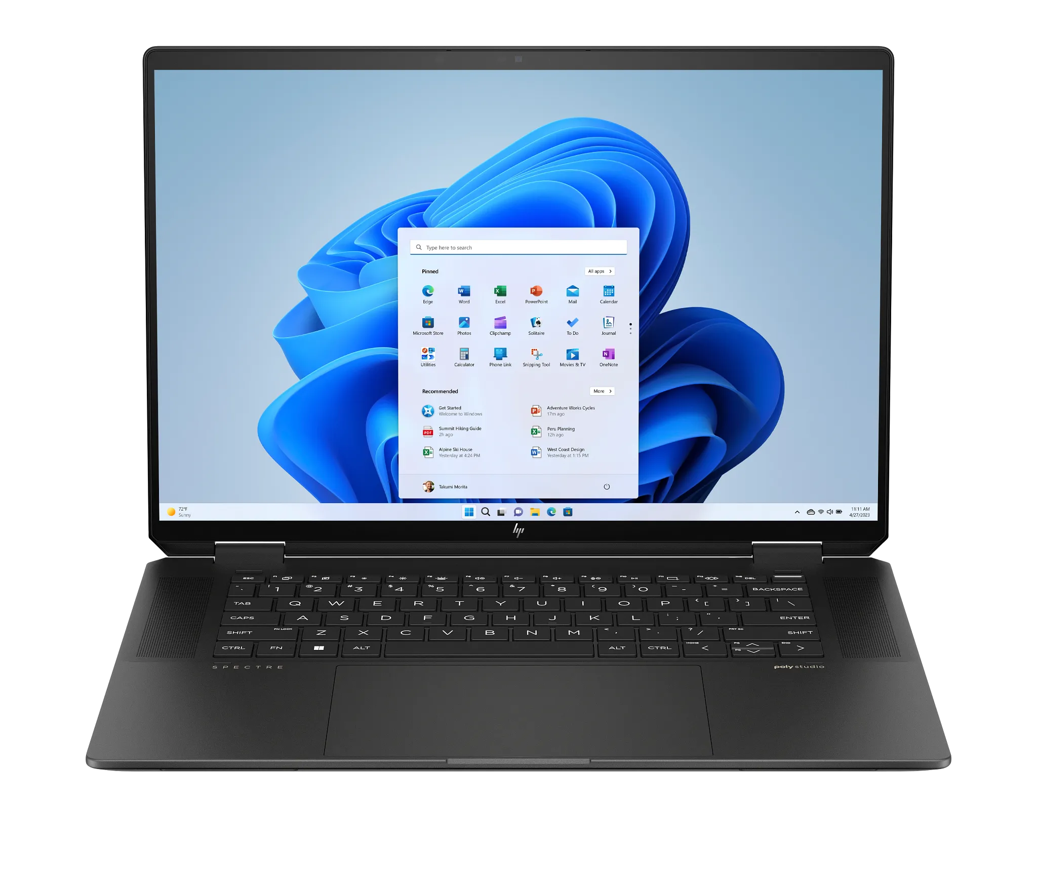 Prenosnik HP Spectre X360 2-IN-1 16-AA0XXX / Core Ultra 7 / RAM 16 GB / SSD Disk / 16,0″ WQXGA