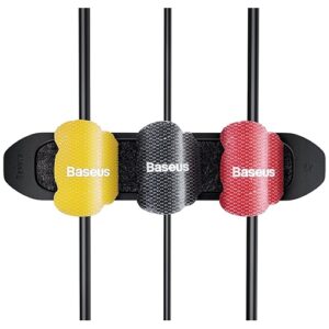 Organizator kablov BASEUS Kaka FIXER (črn)