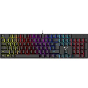 Mehanska gaming tipkovnica BYTEZONE Dozer RGB / modra stikala / makro / Anti-Ghosting (črna)