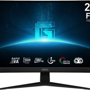 Zaslon MSI G27C4 E3 / 27" / FHD / 180Hz / 1ms / ukrivljen / črn