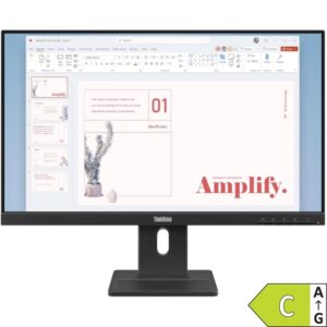 Zaslon LENOVO ThinkVision E24-40 23,8" / WLED / IPS / 100Hz / 4ms / črn - nastavljiv po višini