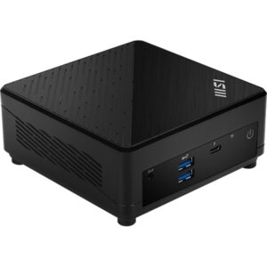 Mini namizni računalnik MSI Cubi 5 1M-438BEU barebone Core 5 / WiFi 6E + BT 5.3 / 1x2.5Gbps + 1x1Gbps (črn)