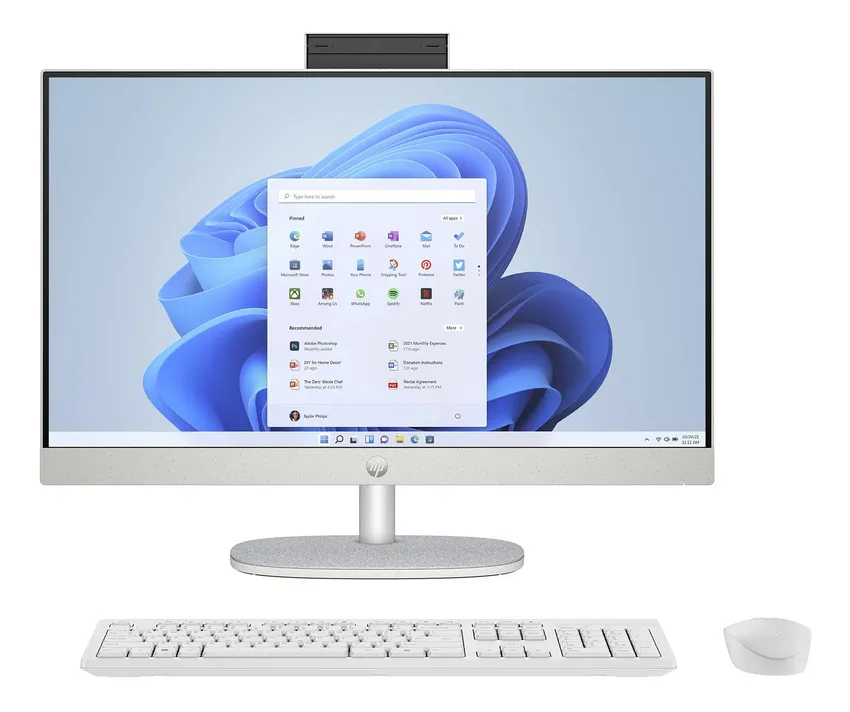 Računalnik HP All-in-One 24-cr0061nf | R7-7730U | 16GB RAM | SSD 1TB / Ryzen 7 / RAM 16 GB / SSD Disk