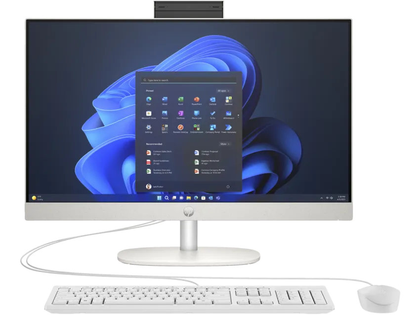 Računalnik HP ProOne 245 G10 AiO | R5 7520U | 16GB RAM | 512GB SSD | W11P / Ryzen 5 / RAM 16 GB / SSD Disk