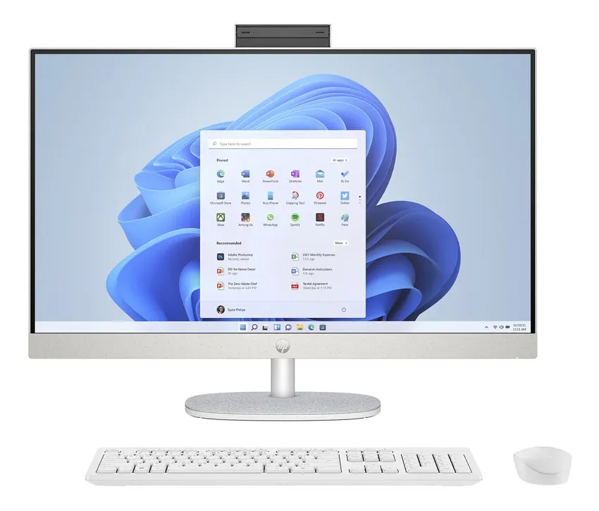 Računalnik HP All-in-One 27-cr0041nf / Ryzen 7 / RAM 16 GB / SSD Disk