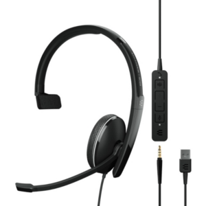 EPOS ADAPT 135T USB II, mono žična naglavna slušalka