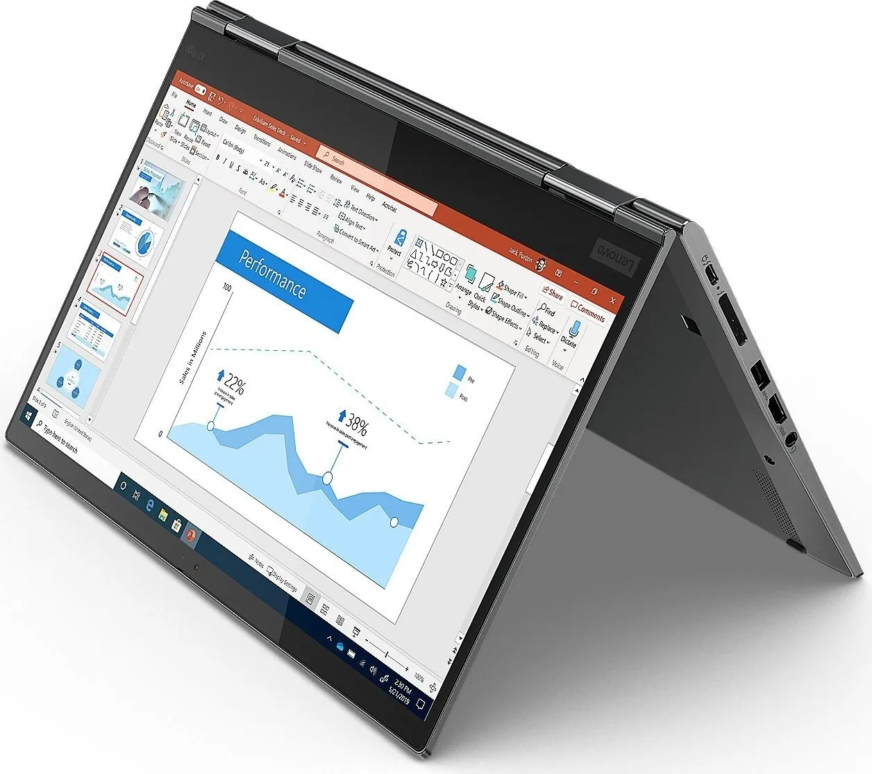 Prenosnik Lenovo ThinkPad X1 Yoga G5 / i5 / RAM 16 GB / SSD Disk / 14,0″ FHD - slika 2