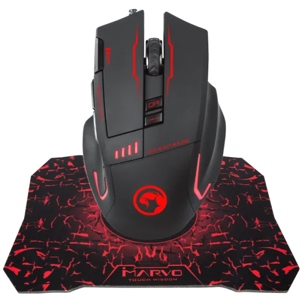 MARVO miška G909L + G1 Gaming podloga