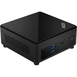Mini namizni računalnik MSI Cubi 5 1M-438BEU / Core 5 / 8GB DDR5 / 512GB SSD / WiFi 6E + BT 5.3 / 1x2.5Gbps + 1x1Gbps Windows 11 Home (črn)