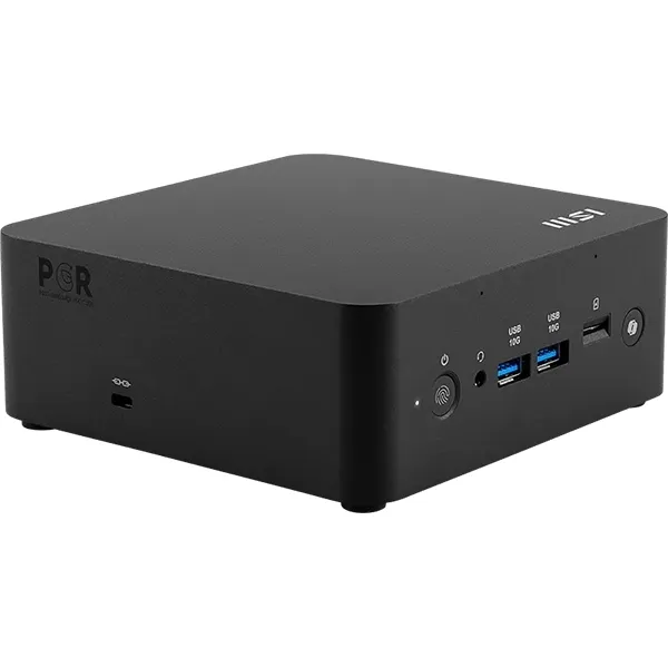 Mini namizni računalnik MSI Cubi NUC AI+ 2MG-021BEU Core Ultra 7 / 32GB / 1TB SSD / Wi-Fi 6E + BT / 2x2.5Gbps / Windows 11 Pro (črn) - slika 2