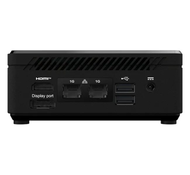 Mini namizni računalnik MSI Cubi N ADL S-225BEU barebone Intel N100 / WiFi 5 + BT 5.0 / 2x1Gbps / črn - slika 7