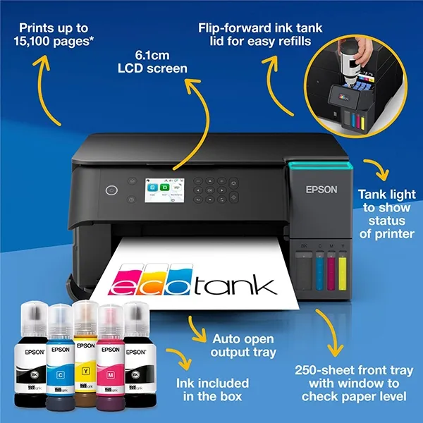 Tiskalnik EPSON EcoTank L6360 (večfunkcijski) - slika 6