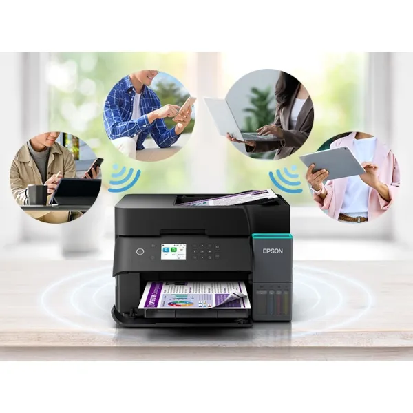 Tiskalnik EPSON EcoTank L6370 MFP (večfunkcijski) / črni - slika 8