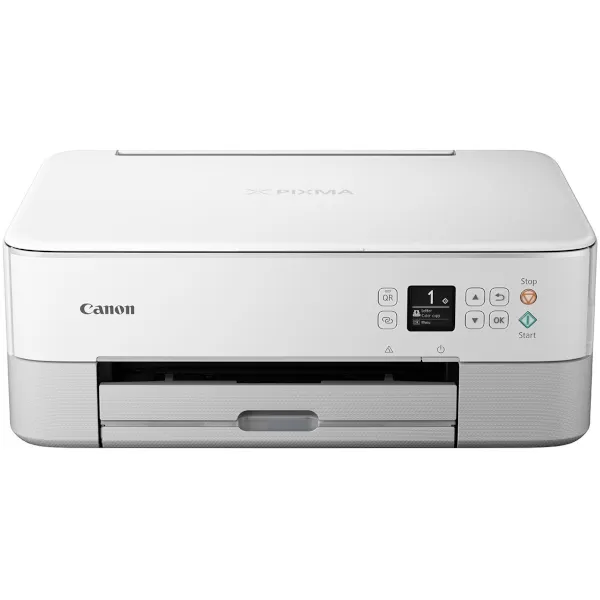 Večfunkcijski barvni brizgalni tiskalnik Canon Pixma TS5351i / bel