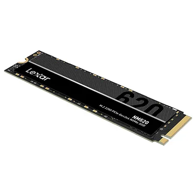 Disk SSD Lexar NM620 512 GB M.2 2280 NVMe PCIe Gen3x4 R: 3500MB/s / W: 2400MB/s - slika 2