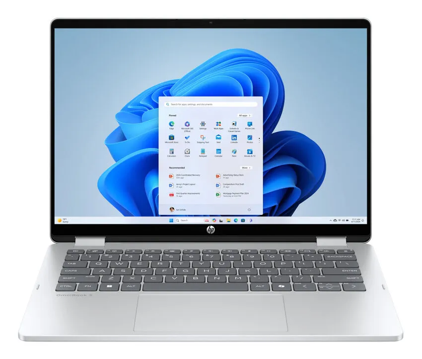 Prenosnik HP OmniBook 5 Flip 14-fp0016nx | Core 3 100U | Touch / Core 3 / RAM 8 GB / SSD Disk / 14,0″ WUXGA - slika 2