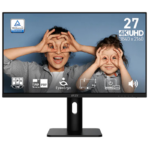 Zaslon MSI PRO MP273UP E6 / 27" (68,5 cm) / 3840 X 2160 / 60Hz / 4 ms / Pivot