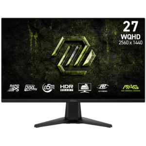 Zaslon MSI MAG 275QF E20 / 27" (68,5 cm) / 2560 X 1440 / 200 Hz / 0,5 ms