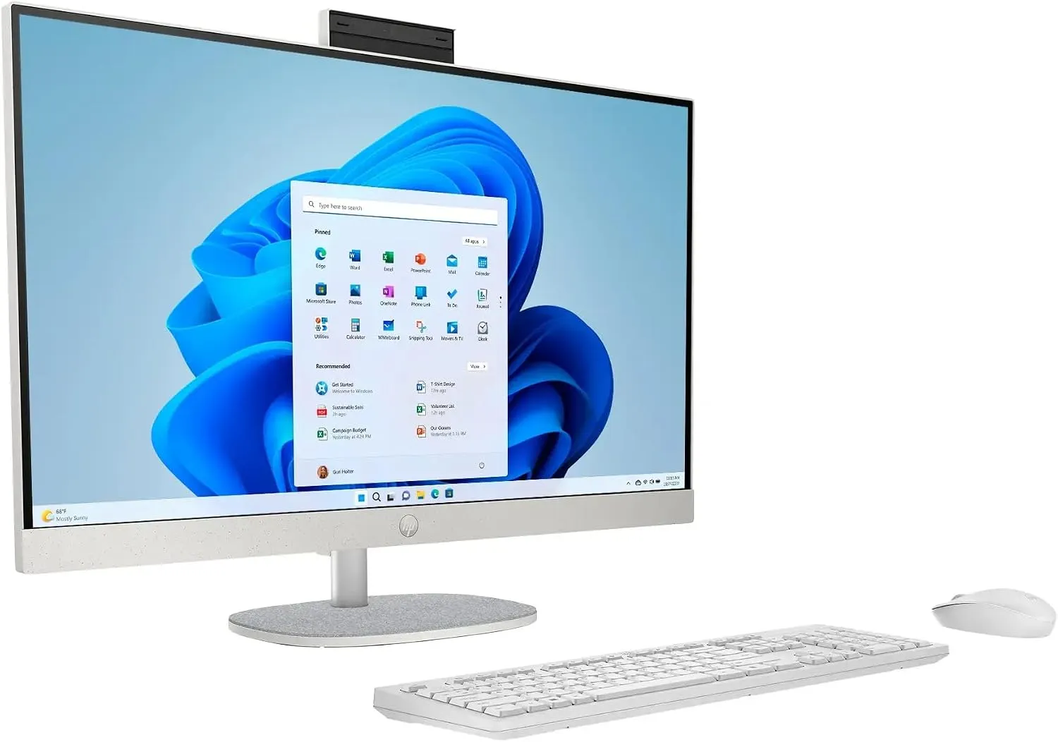 Računalnik HP All-in-one Desktop 27-cr2275ng / Core Ultra 7 / RAM 16 GB / SSD Disk