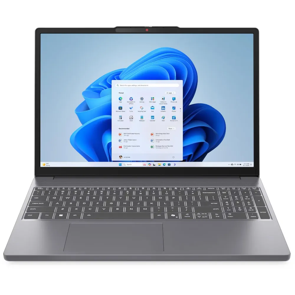 Prenosnik LENOVO IdeaPad Slim 3 15IRH10 Core i5 / 16GB / 512GB SSD / 15,3" WUXGA IPS / Windows 11 Pro / siv
