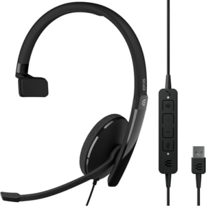 EPOS ADAPT 130T USB II – mono naglavna MS Teams certificirana slušalka