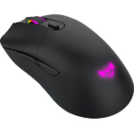 Gaming miška BYTEZONE Morpheus brezžična-žična / RGB (16,8M barv) / max DPI 10K / optična / mat UV premaz (črna)