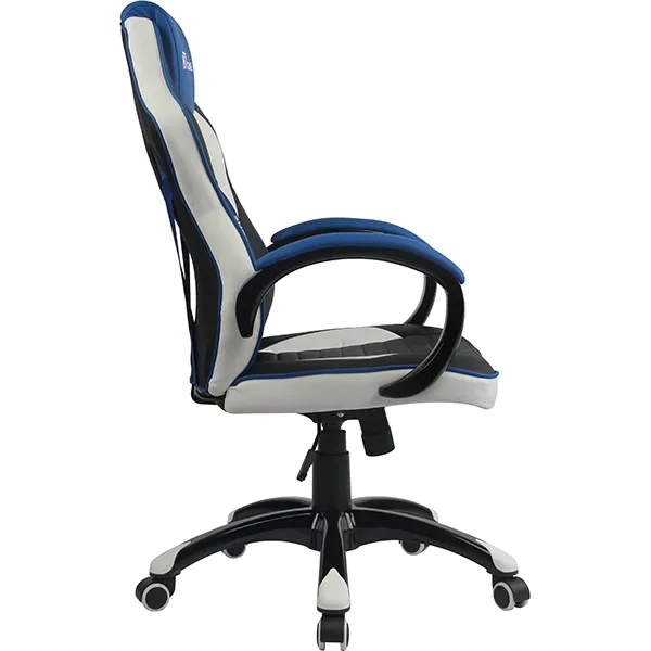 Gaming stol Bytezone Racer PRO (črno-siv-moder) - slika 3
