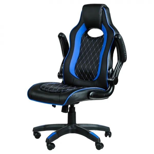 Gaming stol Bytezone SNIPER (črno-moder) - slika 3