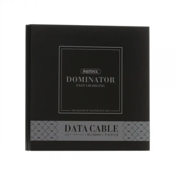Kabel REMAX Dominator Fast Charging data cable RC-064 Type-C, 1m (srebrn) - slika 4