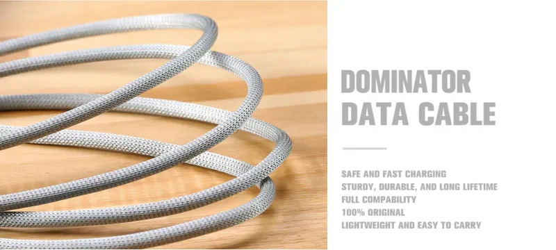 Kabel REMAX Dominator Fast Charging data cable RC-064 Type-C, 1m (črn) - slika 4