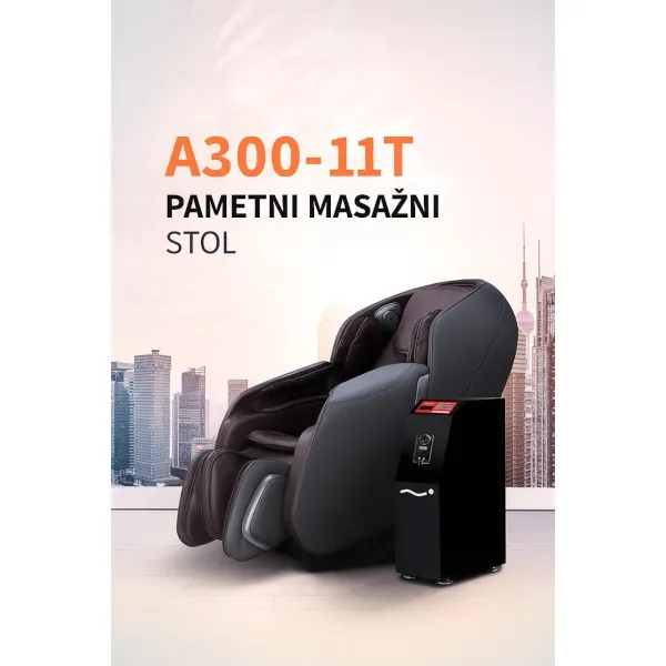 Masažni stol Infinity Share A300-11T / črn - slika 5