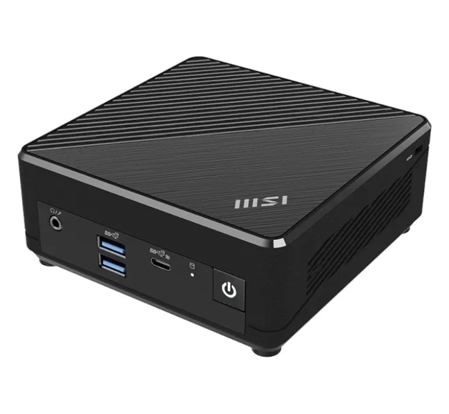 Mini namizni računalnik MSI Cubi N ADL S-225BEU Intel N100 / 8GB / 512GB SSD / WiFi 5 + BT 5.0 / 2x1Gbps / Windows 11 Home / črn