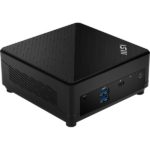 Mini namizni računalnik MSI Cubi 5 1M-437BEU barebone Core 7 / WiFi 6E + BT 5.3 / 1x2.5Gbps + 1x1Gbps (črn)