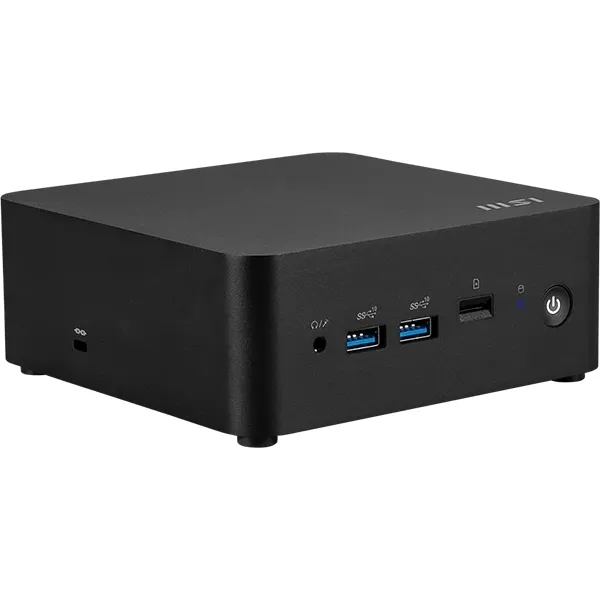 Mini namizni računalnik MSI Cubi NUC 1MG-244BEU Core 3 / 16GB / 512GB SSD / Wi-Fi 6E + BT / 2x2.5Gbps / Windows 11 Home (črn) - slika 3