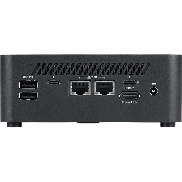 Mini namizni računalnik MSI Cubi NUC AI+ 2MG-022BEU Core Ultra 5 / 16GB / 512GB SSD / Wi-Fi 6E + BT / 2x2.5Gbps / Windows 11 Pro (črn) - slika 3