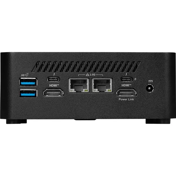 Mini namizni računalnik MSI Cubi NUC 1MG-244BEU barebone Core 3 / Wi-Fi 6E + BT / 2x2.5Gbps (črn) - slika 4