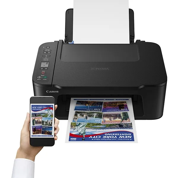 Večfunkcijski barvni brizgalni tiskalnik Canon Pixma TS3750i (črn) - slika 5