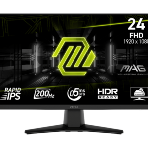 Zaslon MSI MAG 242F / 23.8" / FHD / 200Hz / 1ms / Rapid IPS / črn