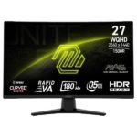 Zaslon MSI MAG 274CQF 27" / WQHD / Rapid VA / 180Hz / 0,5ms GtG (črn)