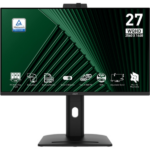 Zaslon MSI PRO MP275QPDG / 27" / WQHD / IPS / 100Hz / 1ms/ KVM /Web Camera / Daisy Chain, črn - nastavljiv po višini - PD 98W