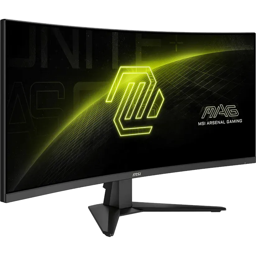 Zaslon MSI MAG 346CQDF E20 / 86,4 cm (34") / 3440x1440 (UWQHD) / Rapid VA / UWQHD (3440 x 1440): 200Hz, HD (1720 x 720): 400Hz / 0.5 ms (Min.) (GTG) / 300 nits / 4000:1 - slika 2