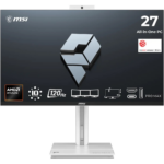 Računalnik All-in-One MSI PRO MAX 27TP Z 8MG-003XEU Ryzen 7 / 16 GB / 512 GB SSD / 27" FHD / Touchscreen / IPS / 120Hz / 5MP Webcam / Windows 11 Pro (bel)