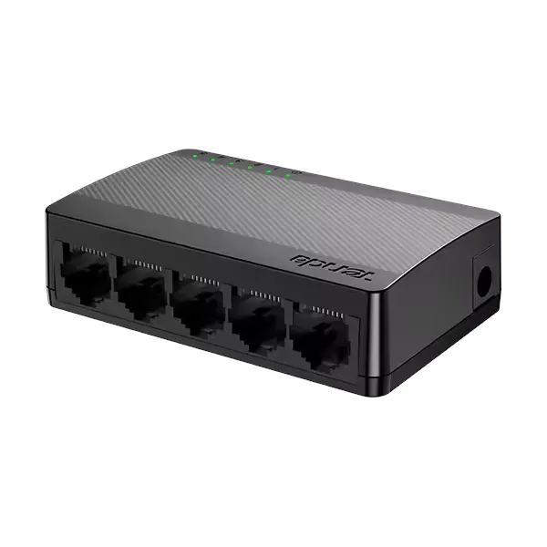 Omrežno stikalo TENDA SG105 5-portno / Gigabit / črno - slika 3