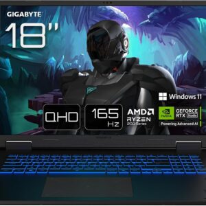 Prenosnik Gigabyte Gaming A18 3VHK3DEC64SH / Ryzen 7 / RAM 32 GB / SSD Disk / 18" WQXGA