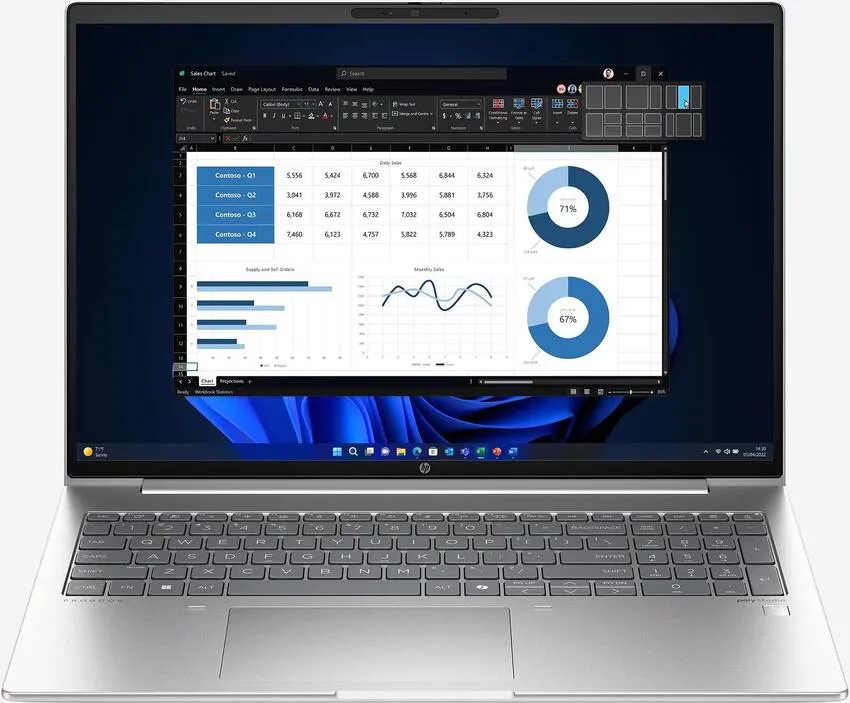 Prenosnik HP ProBook 460 G11 | U5 125U | 16GB RAM | 512GB SSD | W11P / Core Ultra 5 / RAM 16 GB / SSD Disk / 16,0″ WUXGA